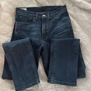 Gap cigarette high rise jean 28 Tall